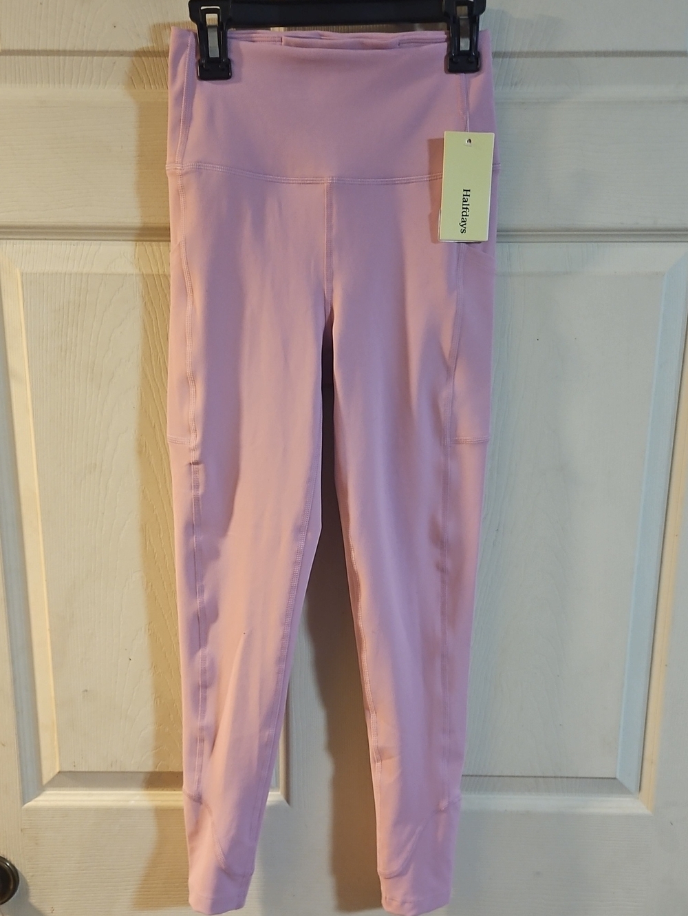 Halfdays Women's Camille 7/8 Leggings: AMETHYST: New With Tags: Size XS
